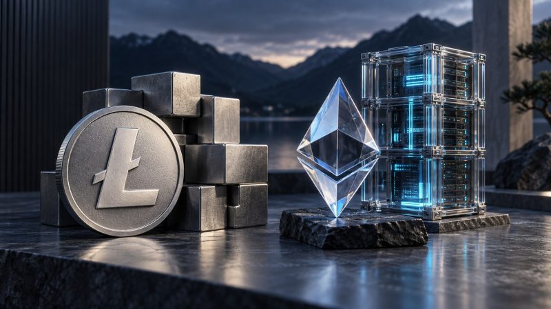 Litecoin vs Ethereum: UTXOs, accounts, consensus and supply