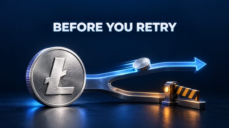 Before you send Litecoin again, check the original payment