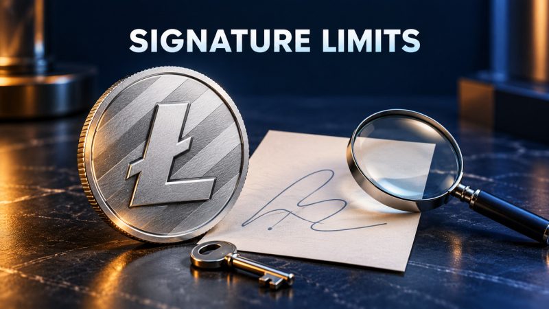 A valid Litecoin message signature does not prove a balance