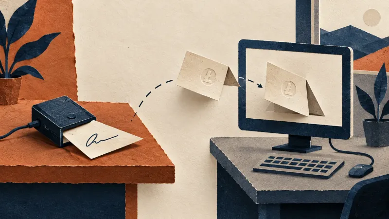 A Litecoin wallet can sign a payment without sending it