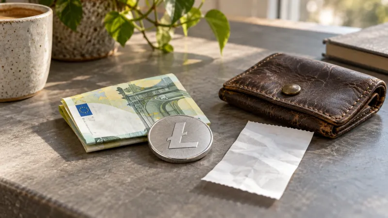 Buying €100 of Litecoin: the costs between your bank and wallet